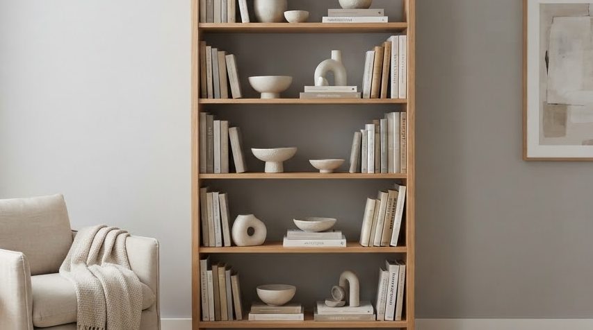 Library Shelving — detail view