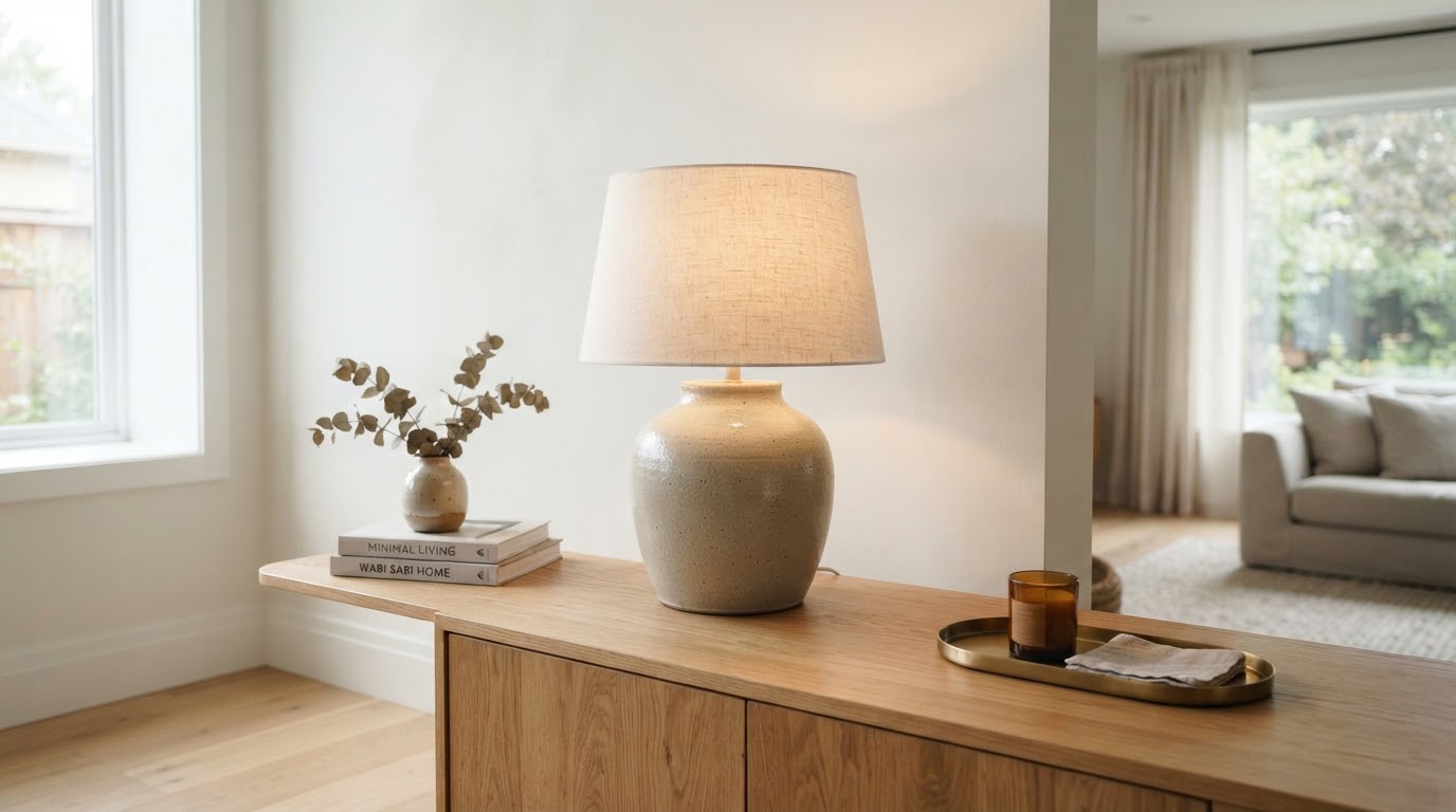 Nura Ceramic Lamp — Lighting